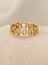 ring gold mit rechtecken und zirkon steinen Lymaja⠀⠀⠀⠀